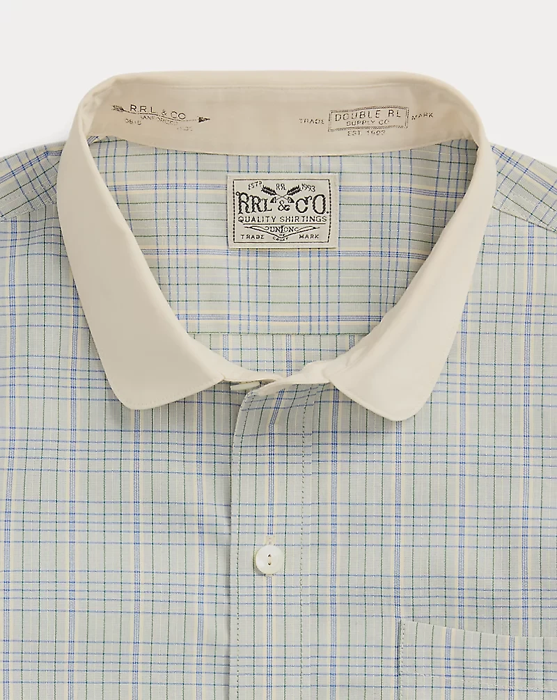Slim Fit Checked Dobby Shirt