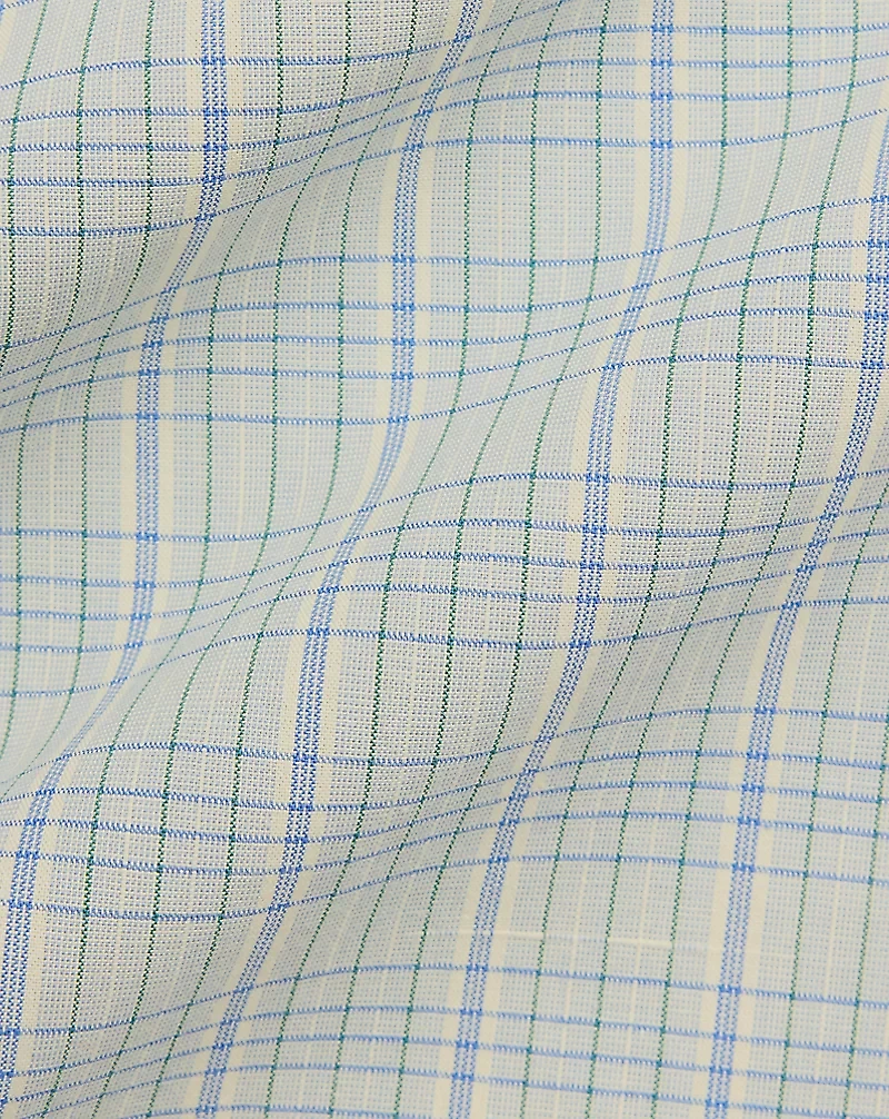 Slim Fit Checked Dobby Shirt