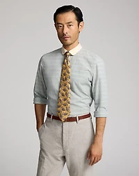 Slim Fit Checked Dobby Shirt