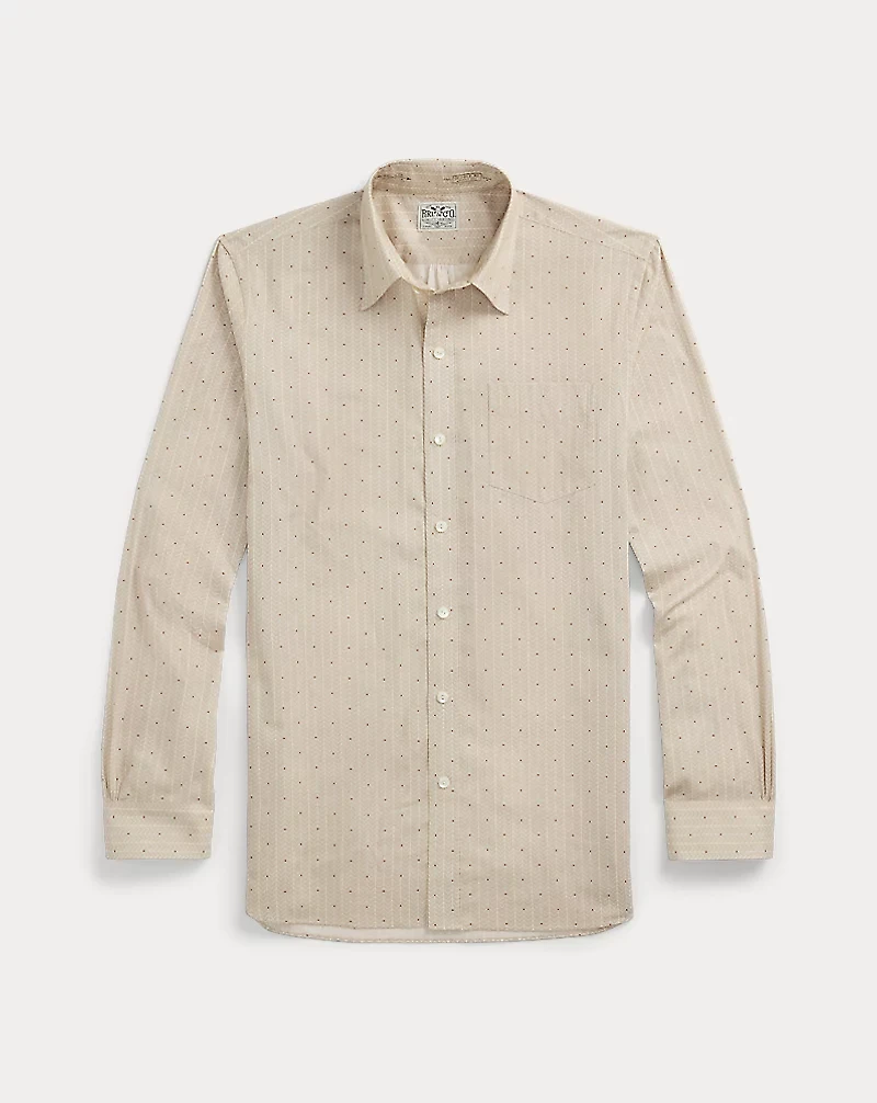 Slim Fit Print Woven Shirt