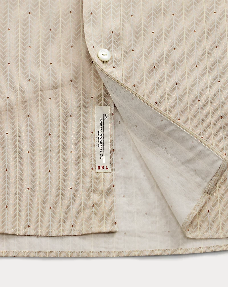 Slim Fit Print Woven Shirt