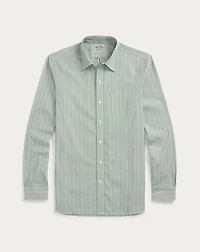 Slim Fit Striped Dobby Shirt