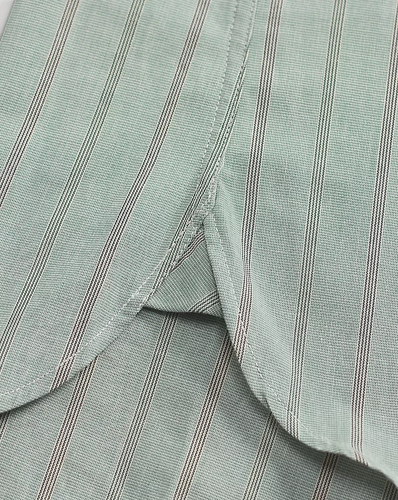 Slim Fit Striped Dobby Shirt