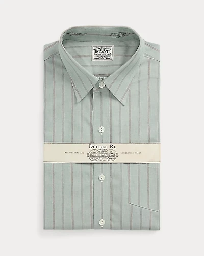 Slim Fit Striped Dobby Shirt