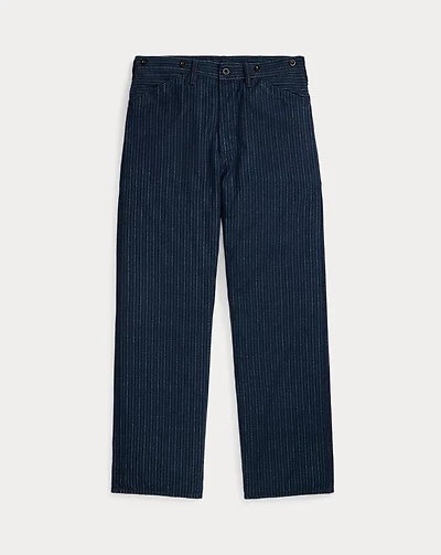 Vintage 5-Pocket Indigo Twill Pant
