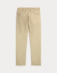 Striped Twill Officer’s Pant