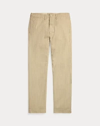 Striped Twill Officer’s Pant