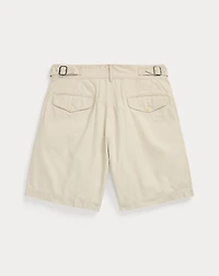 Pleated Twill Short