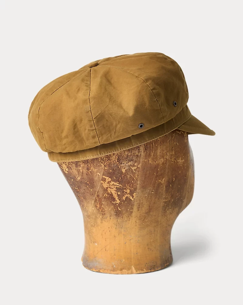 Oilcloth Motorcycle Cap