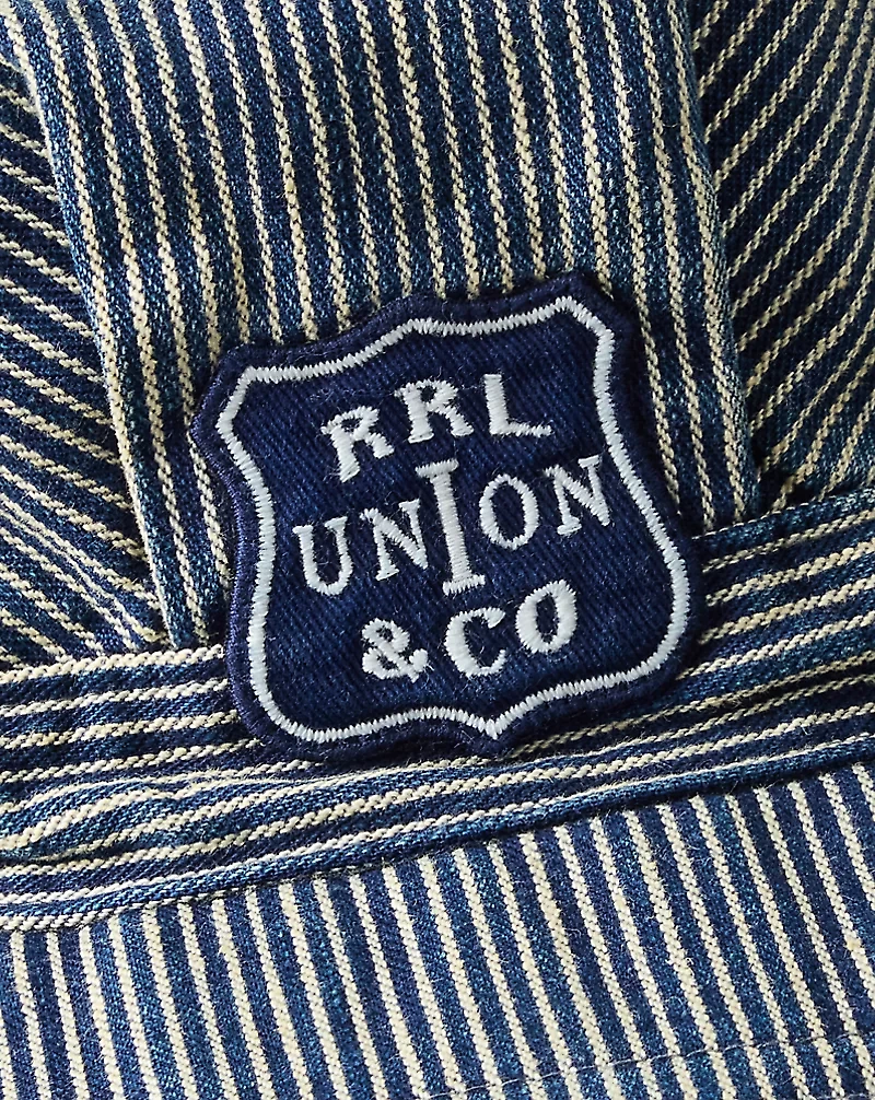 Striped Piqué Railman Cap