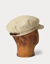 Nautical Striped Twill Cap