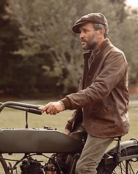 Leather Car Coat