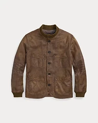 Leather Car Coat