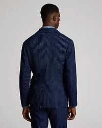 Unconstructed Indigo Twill Sport Coat