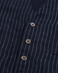 Indigo Twill Vest