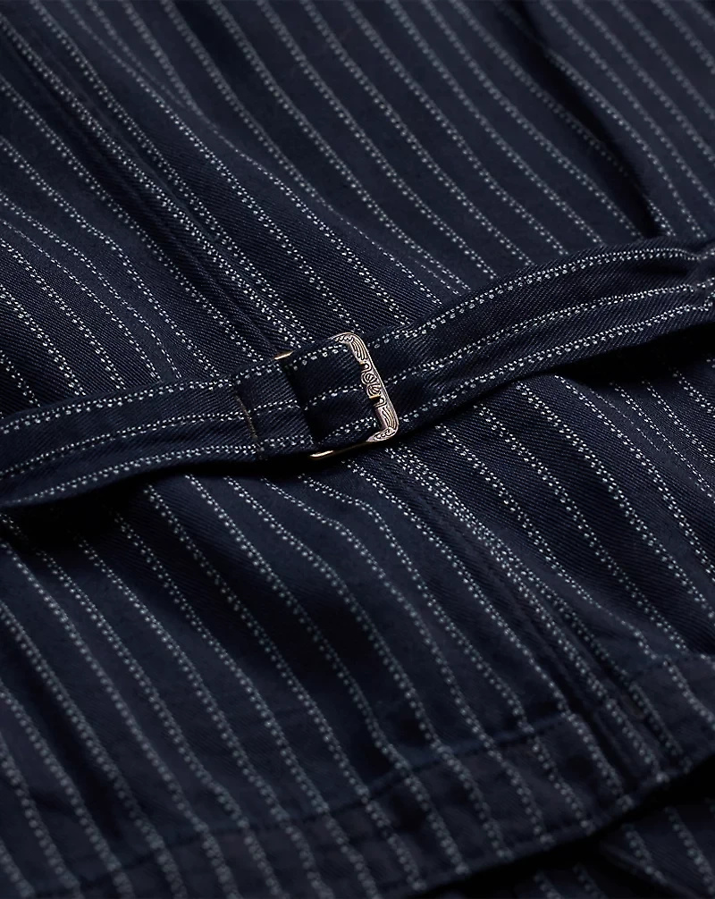 Indigo Twill Vest