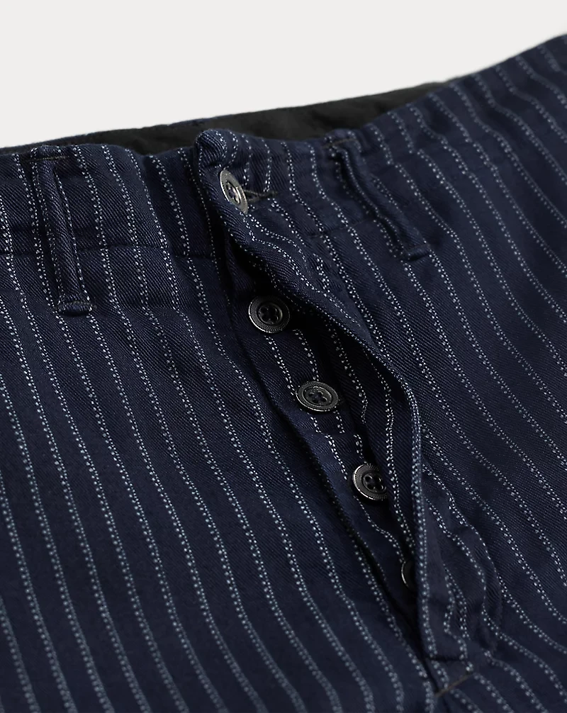 Engineer Fit Striped Twill Pant