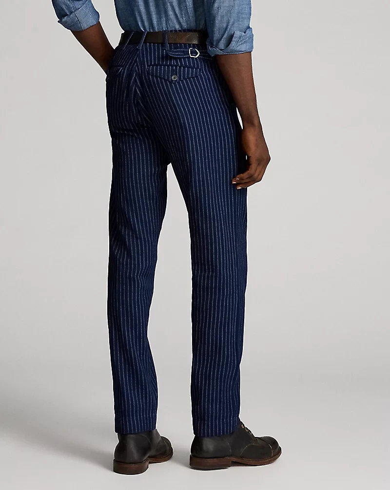 Engineer Fit Striped Twill Pant