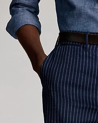 Engineer Fit Striped Twill Pant