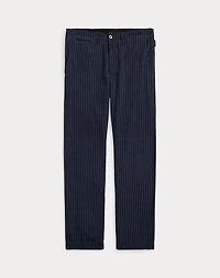Engineer Fit Striped Twill Pant