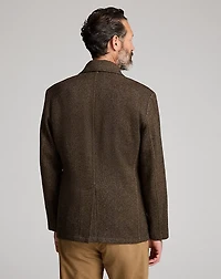 Unconstructed Herringbone Sport Coat