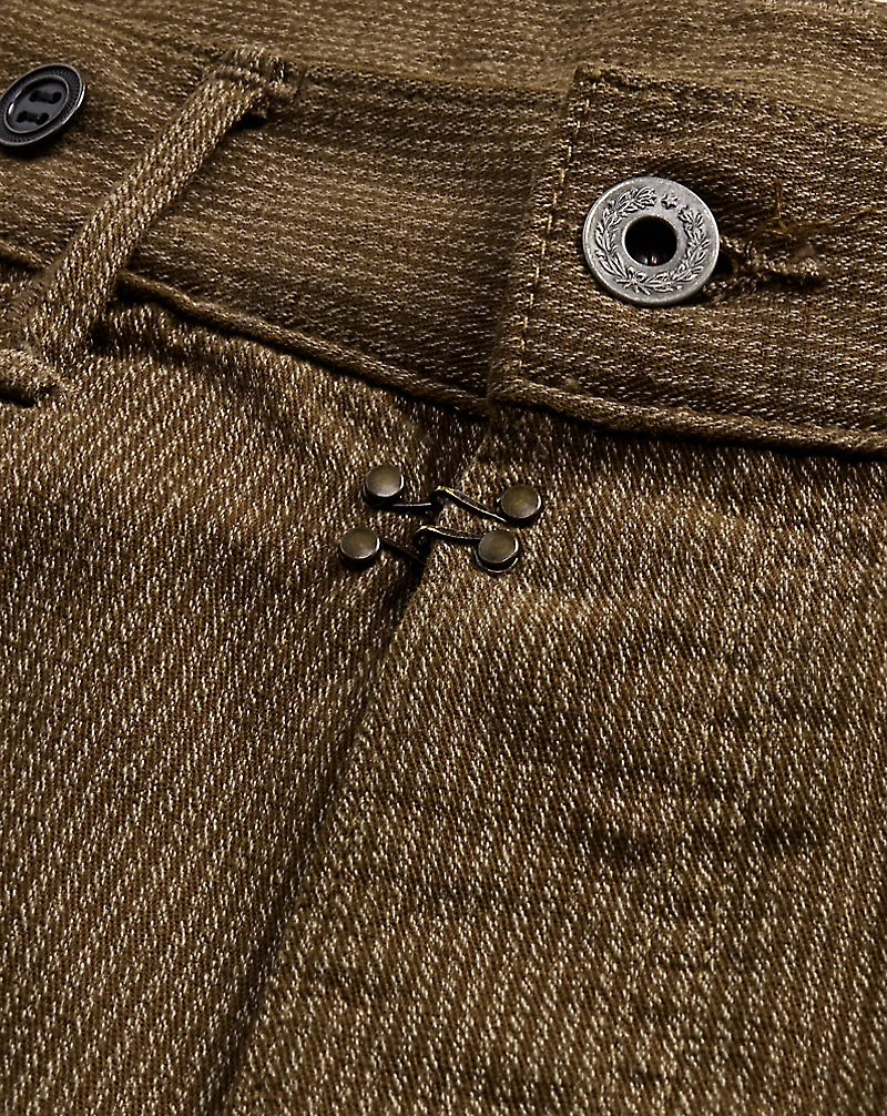 Striped Twill Pant