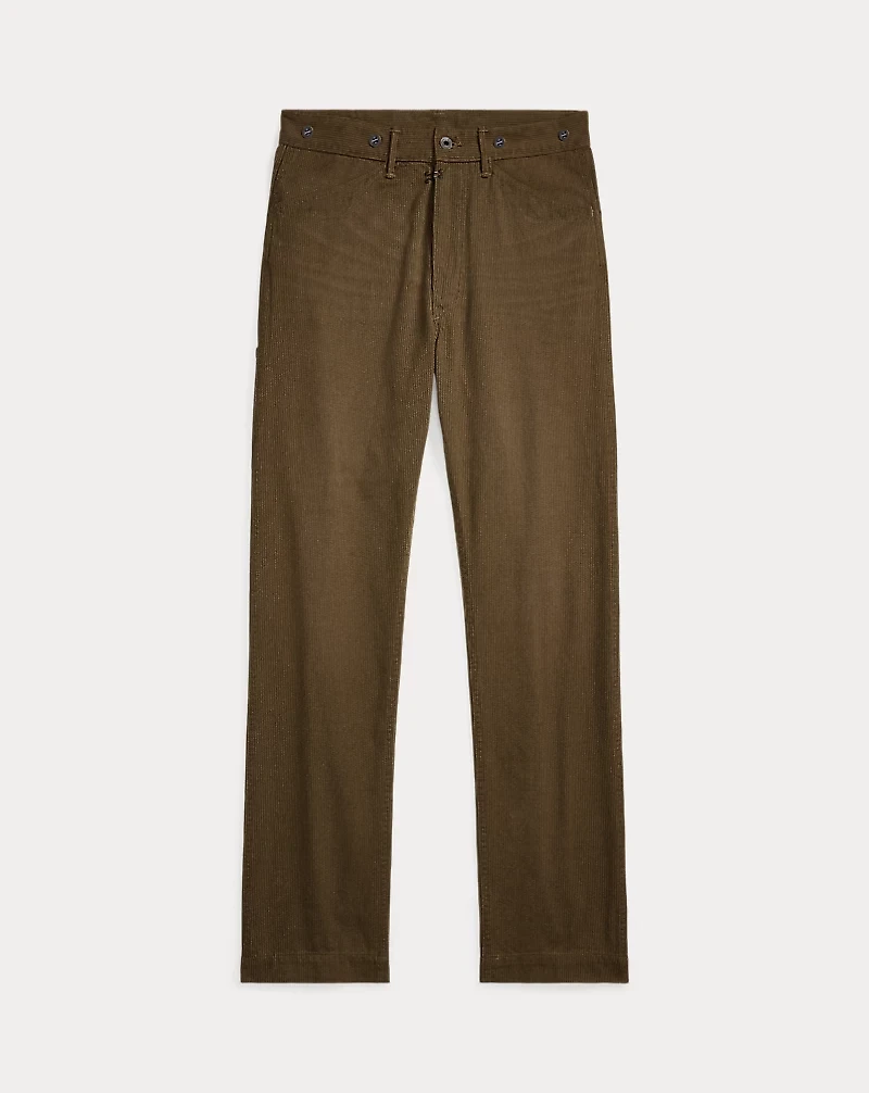 Striped Twill Pant