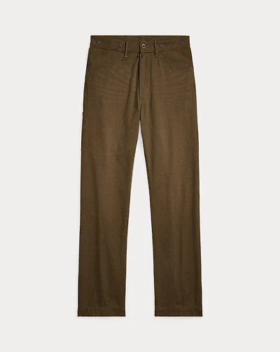 Striped Twill Pant