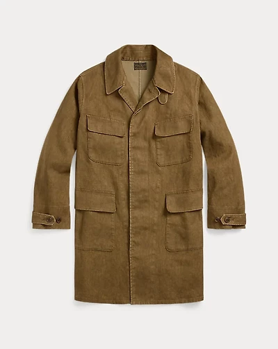 Bonded Linen Walking Coat