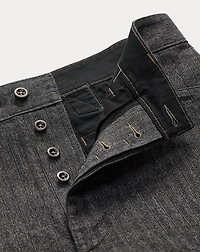 Cotton-Linen Herringbone Field Pant