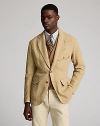Unconstructed Herringbone Sport Coat