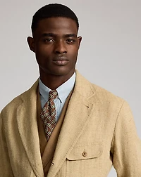 Unconstructed Herringbone Sport Coat