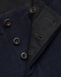 Jacquard-Knit Officer’s Pant