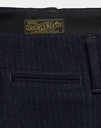 Jacquard-Knit Officer’s Pant