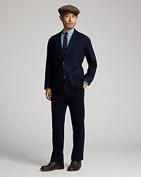 Jacquard-Knit Officer’s Pant
