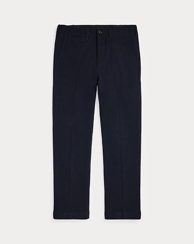 Jacquard-Knit Officer’s Pant