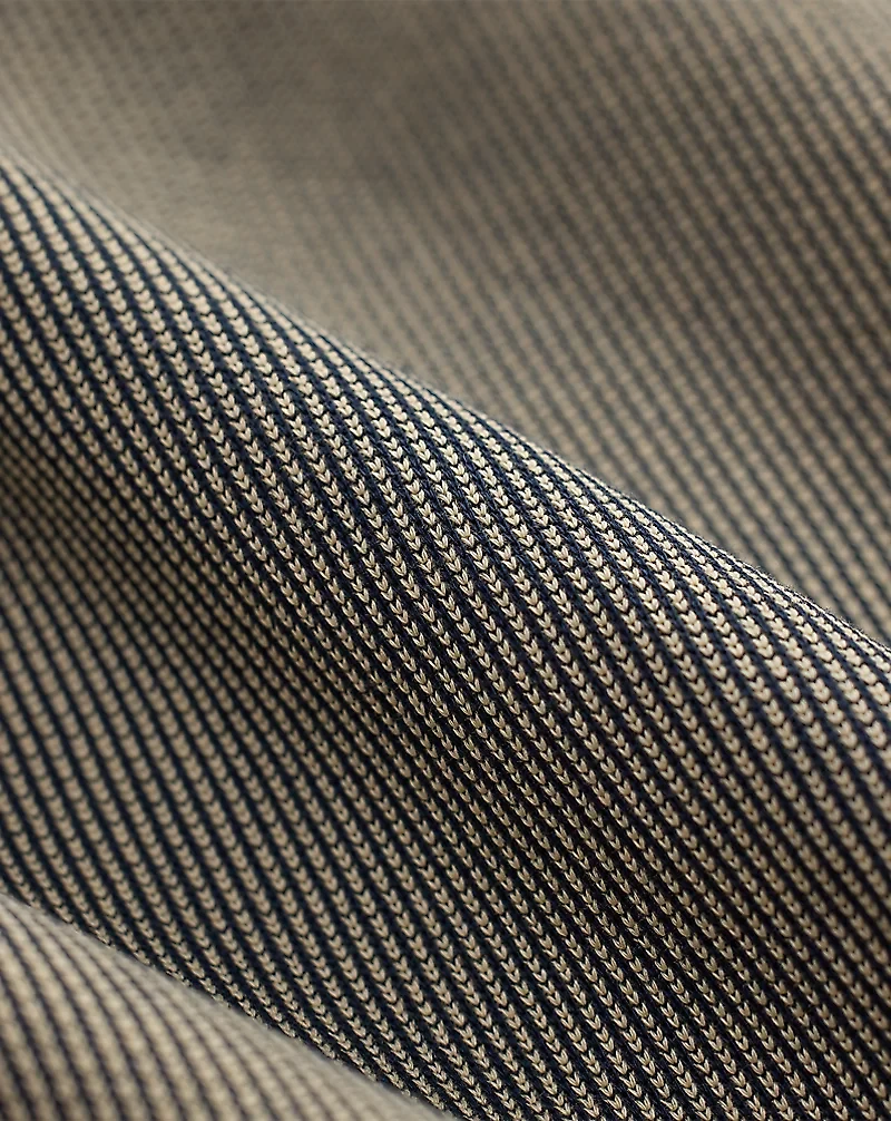 Striped Jacquard-Knit Cardigan