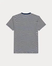 Striped Logo Jersey T-Shirt