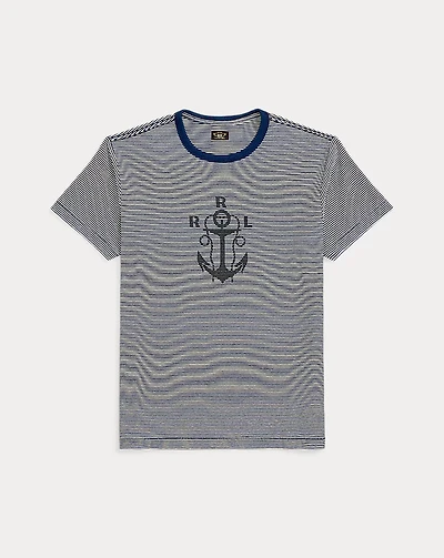 Striped Logo Jersey T-Shirt