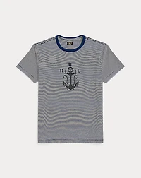 Striped Logo Jersey T-Shirt