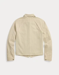 Knit Herringbone Twill Jacket