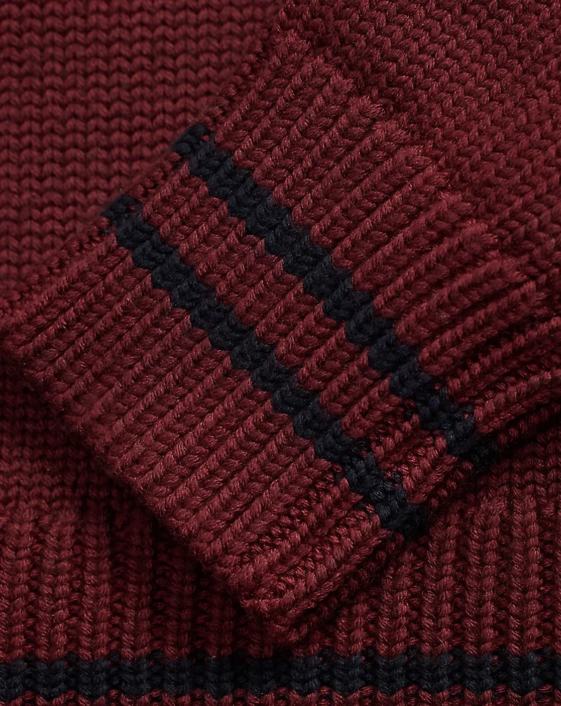 Appliquéd Wool Sweater