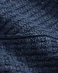 Cotton-Linen Rollneck Sweater