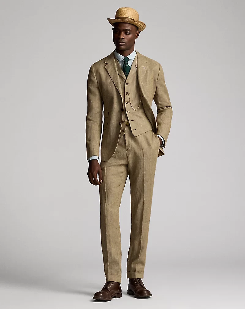 Linen Twill Suit Jacket