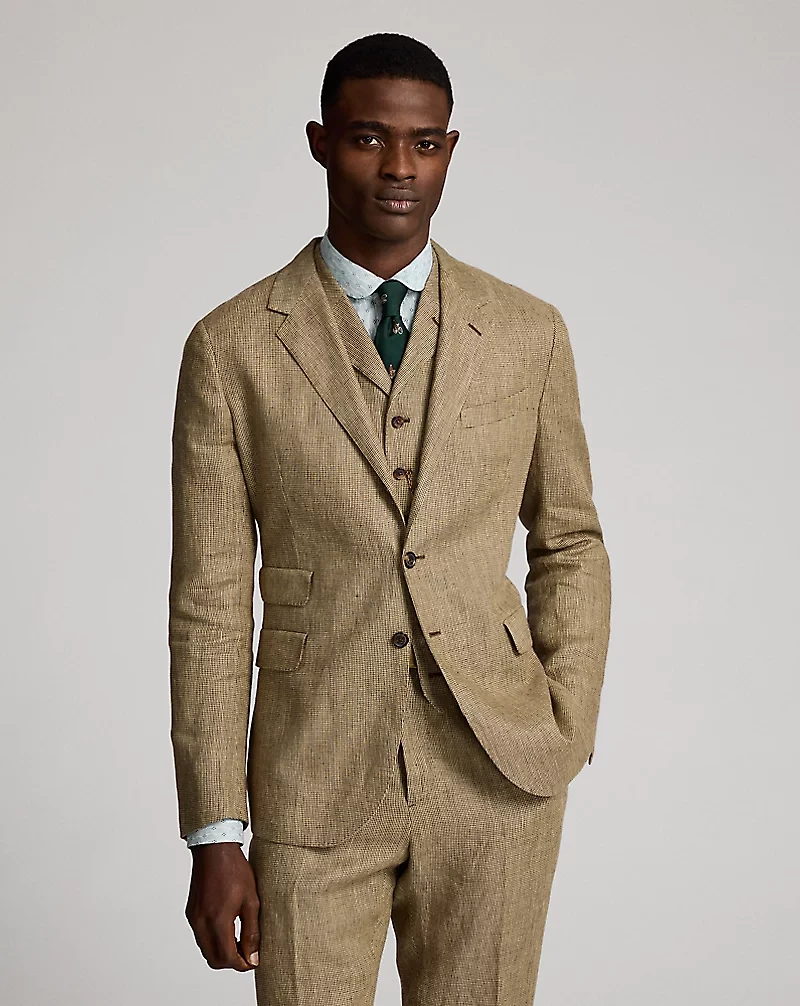 Linen Twill Suit Jacket