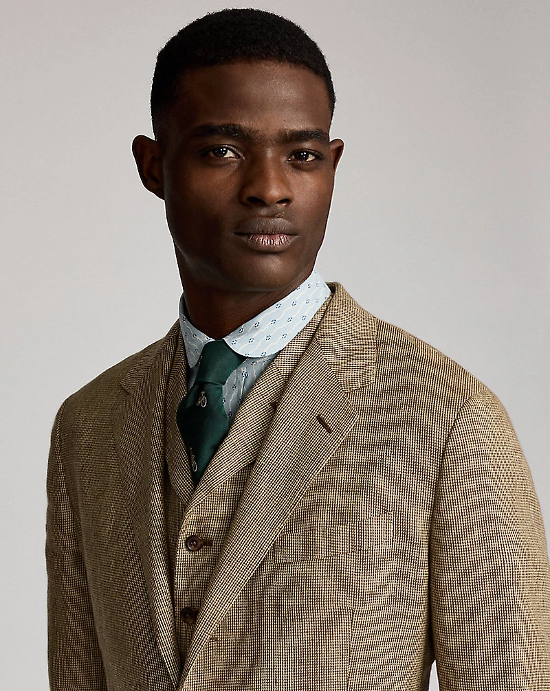 Linen Twill Suit Jacket