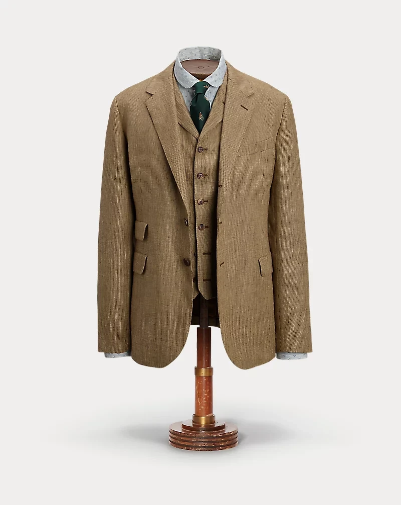 Linen Twill Suit Jacket