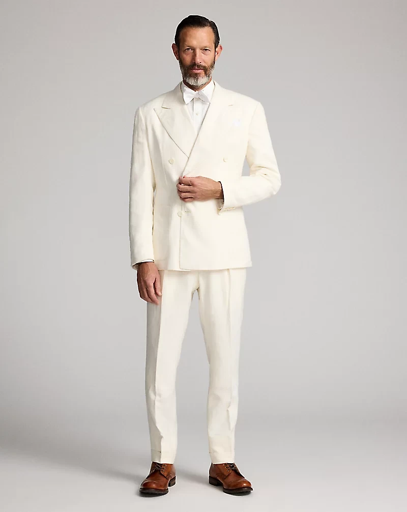 Silk-Linen Suit Jacket