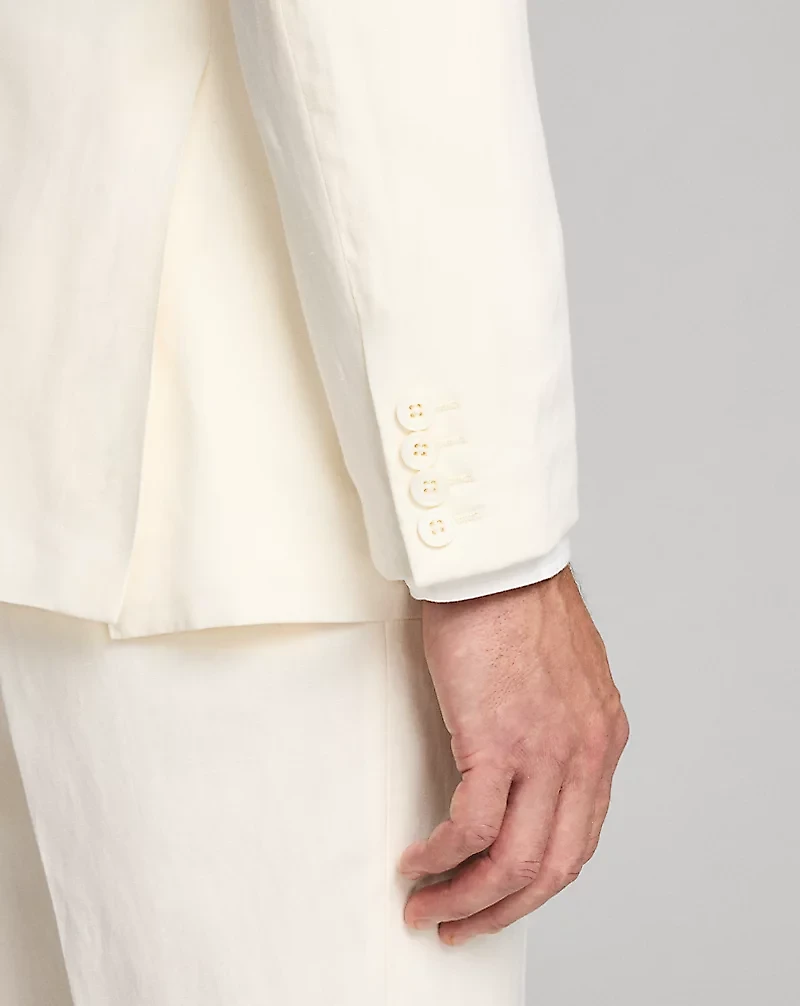 Silk-Linen Suit Jacket
