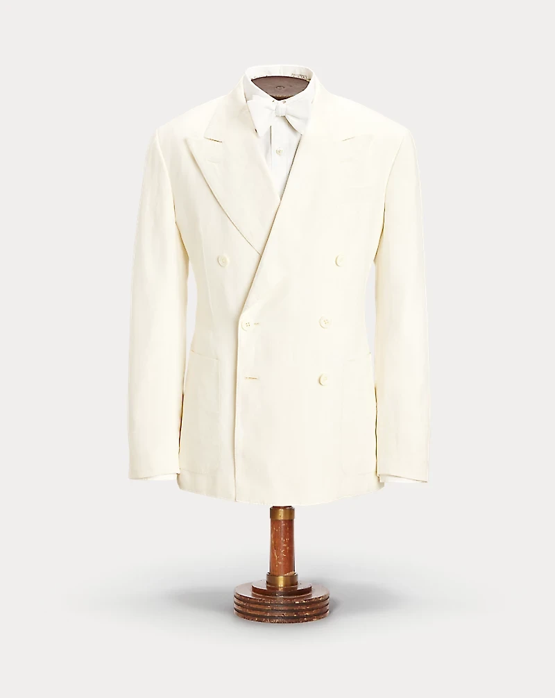 Silk-Linen Suit Jacket